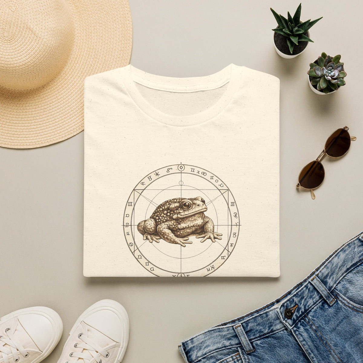 T-shirt morbida unisex "The Da Toad Code"
