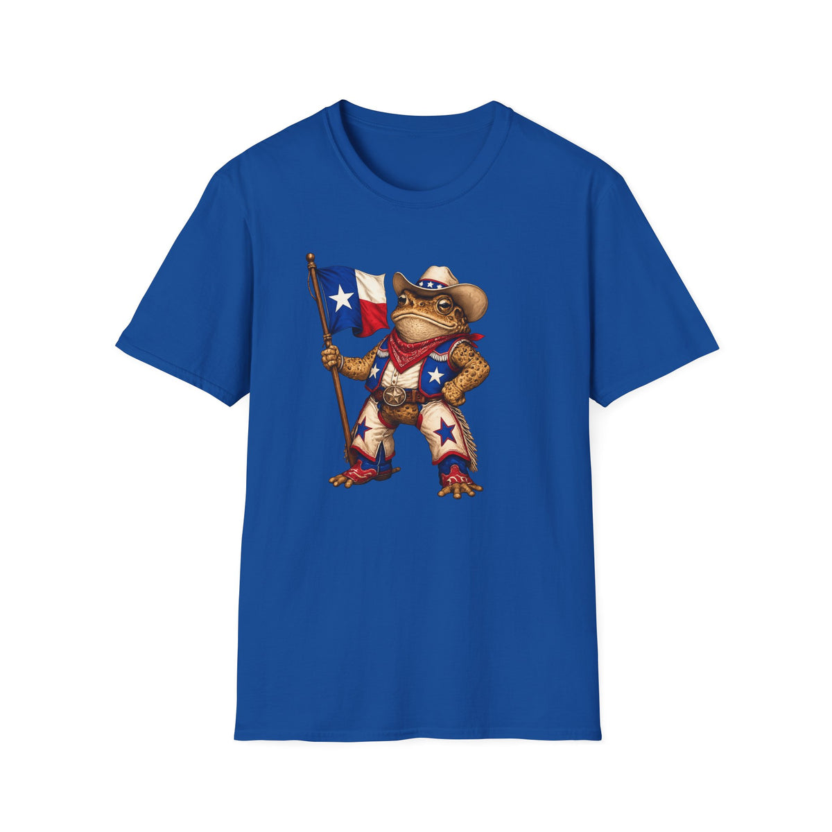 Texas Toad Mascot Unisex Softstyle T-Shirt