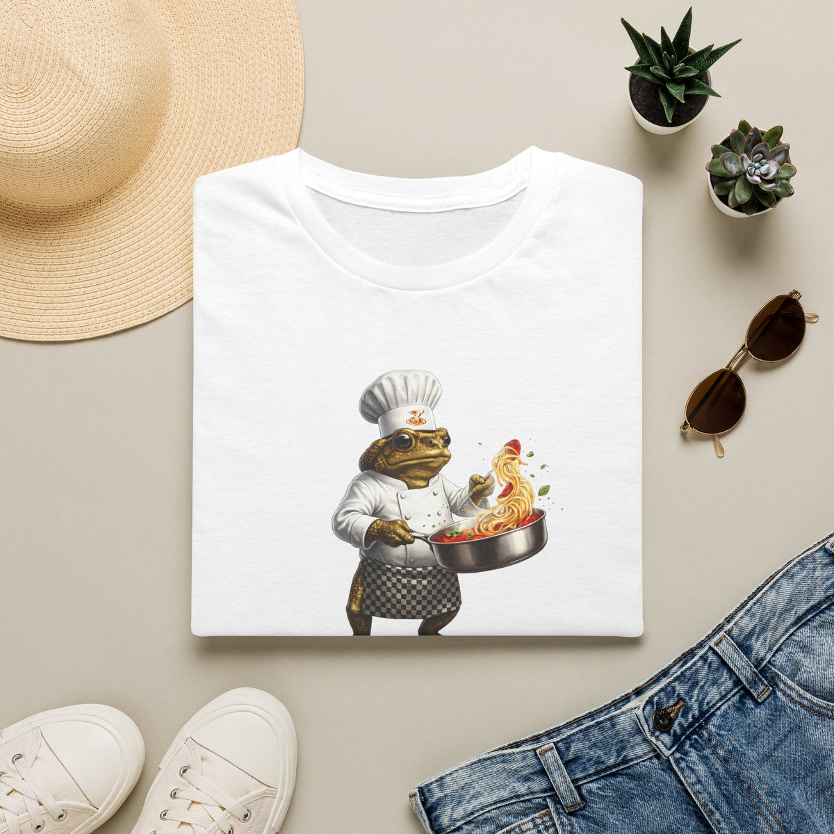 T-shirt Unisex Cheffie Cane-Toad Softstyle