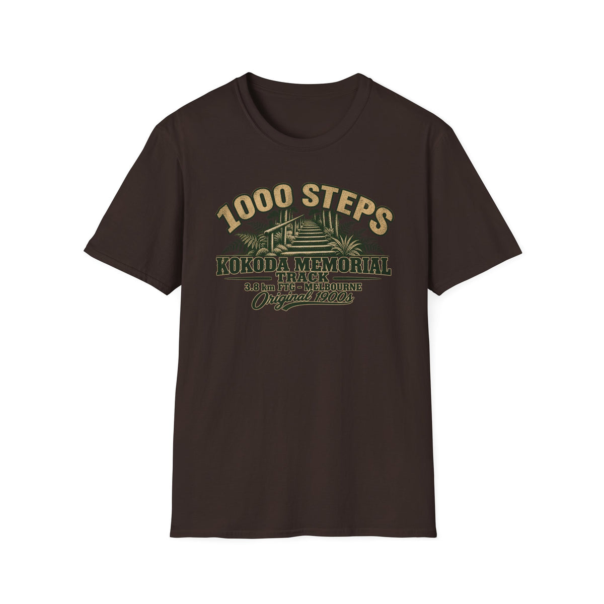 1000 Steps FTG Melbourne,  Australia Unisex Softstyle T-Shirt