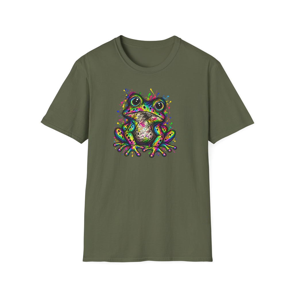 Tie dye Toad - Unisex Softstyle T-Shirt