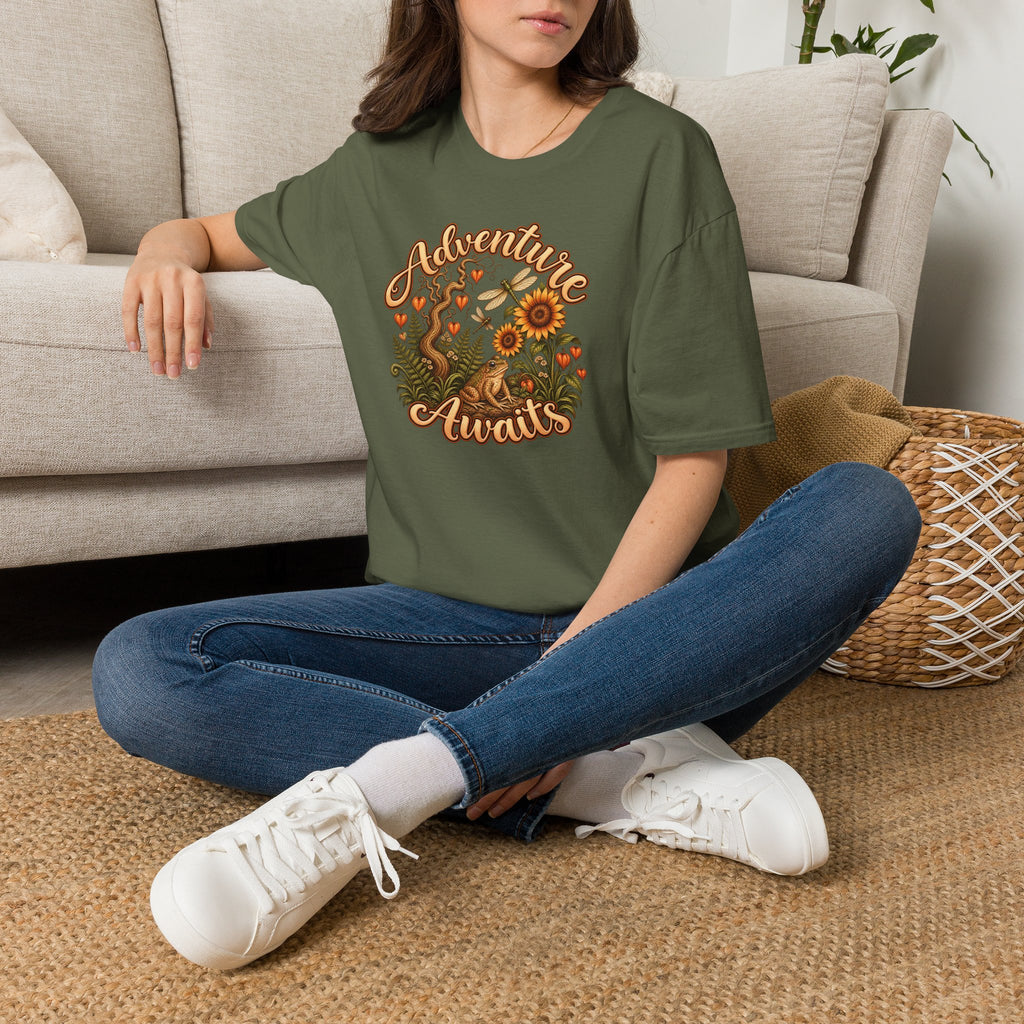 Adventure Awaits Unisex Softstyle T-Shirt