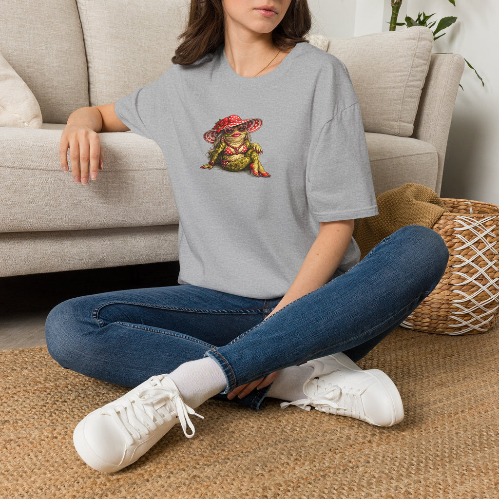 Toadella red polka dot Unisex Softstyle T-Shirt
