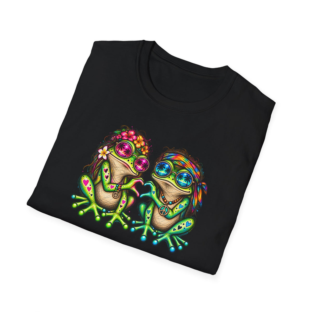 Boho Love toads Unisex Softstyle T-Shirt