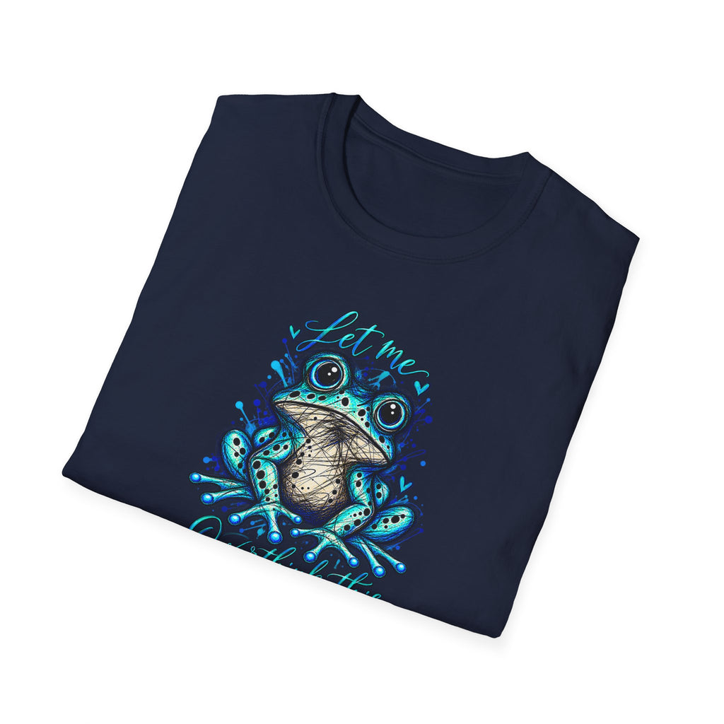 Let me overthink this Toad - Unisex Softstyle T-Shirt