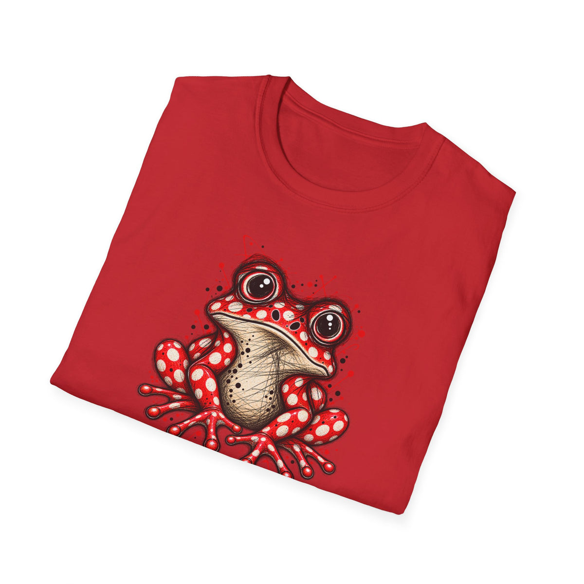 Polka dot Toad Unisex Softstyle T-Shirt