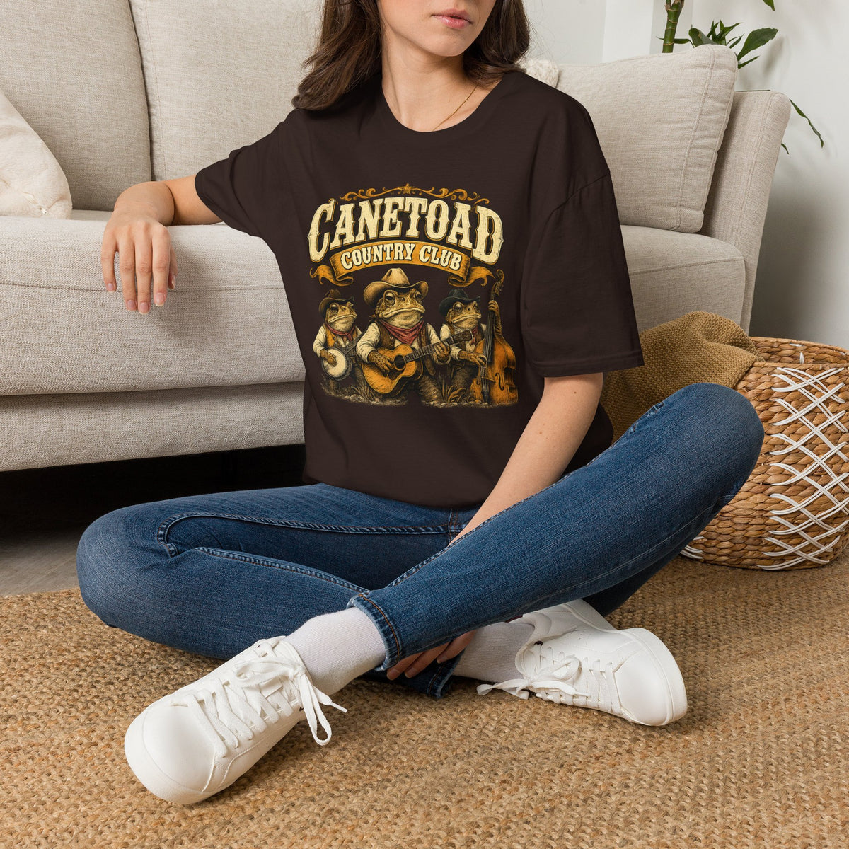 Canetoad Countryclub Unisex Softstyle T-Shirt