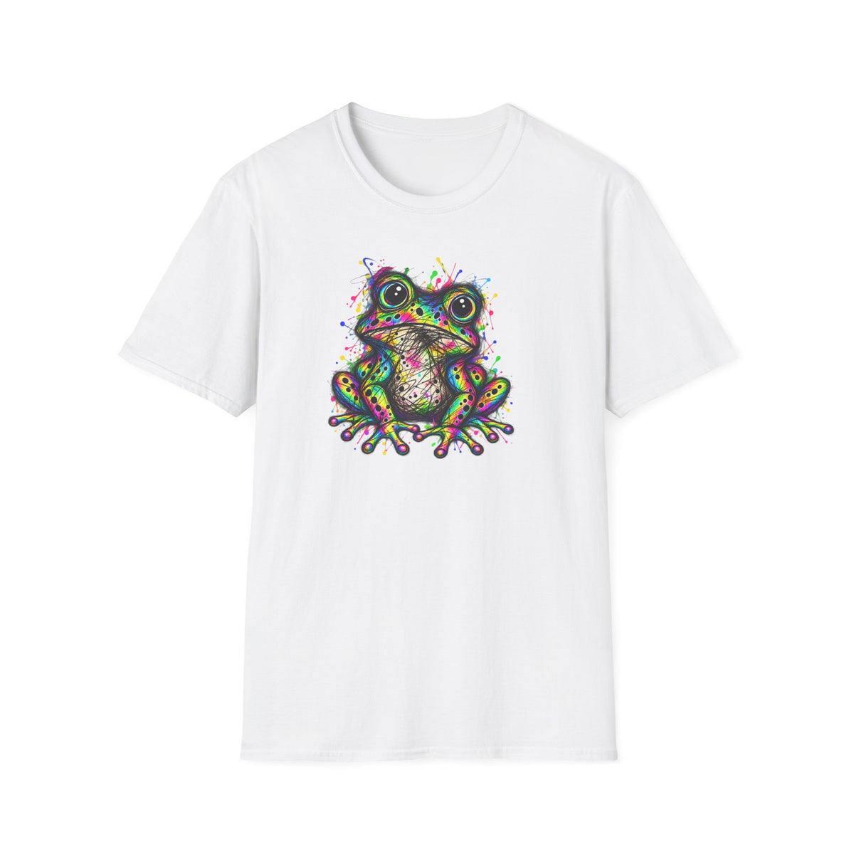 Tie dye Toad - Unisex Softstyle T-Shirt