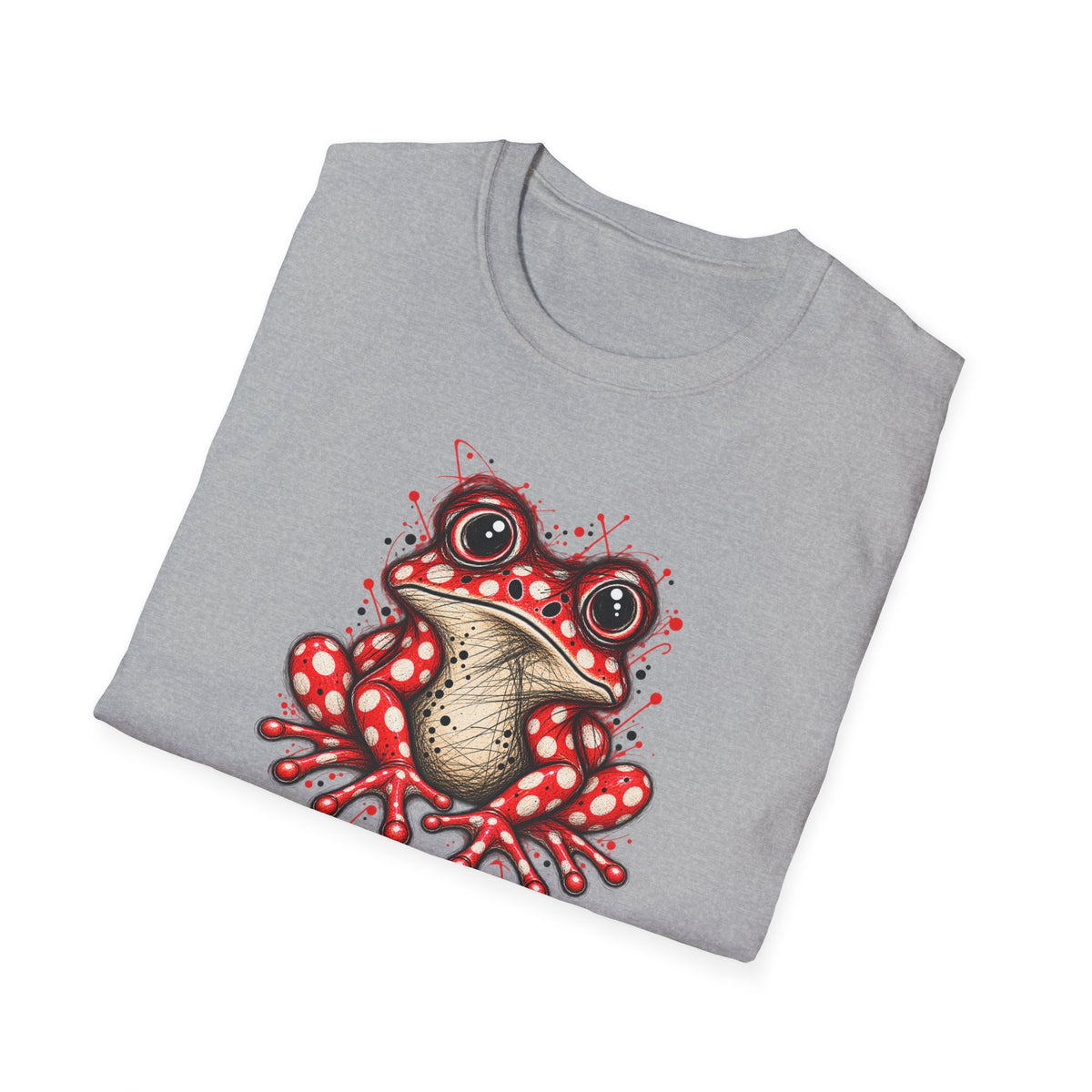 Polka dot Toad Unisex Softstyle T-Shirt