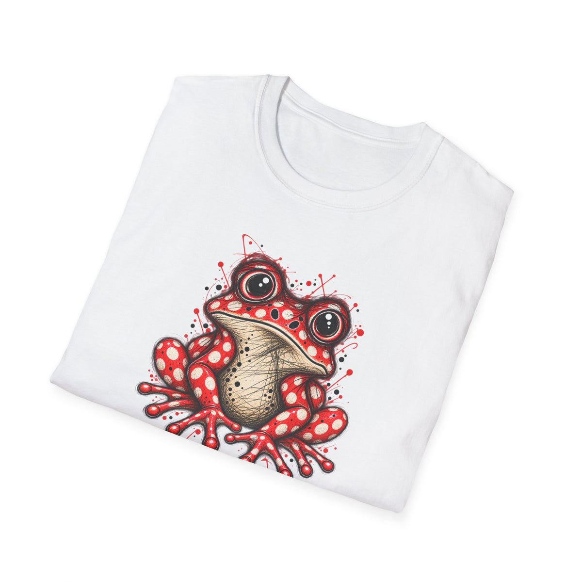 Polka dot Toad Unisex Softstyle T-Shirt